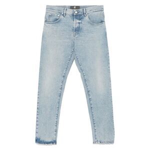 PT TORINO Relaxed Fit Light Wash Denim Jeans Men CLEAR BLUE Pants
